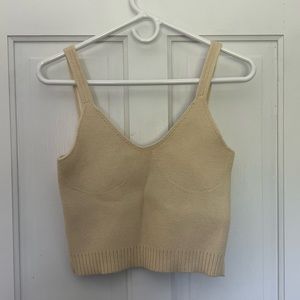 Zara sweater crop top